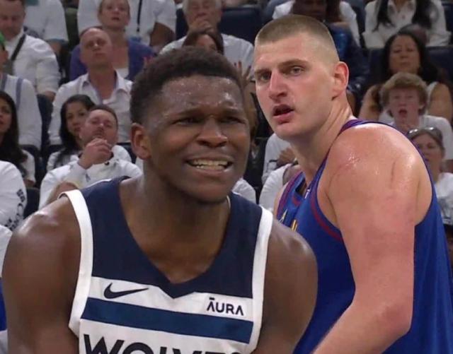 必发官网-多位壮汉怼脸爱德华兹 掘金防守调整锁死森林狼